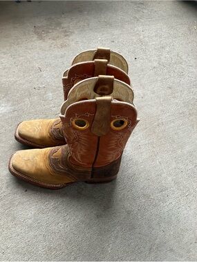 Reyme Leather Cowboy Boots
